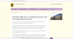 Desktop Screenshot of grundbuch-bw.de