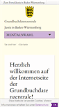 Mobile Screenshot of grundbuch-bw.de
